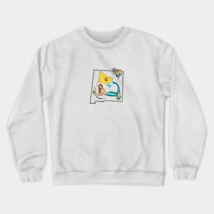 New Mexico Mermaid Crewneck Sweatshirt